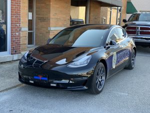 Bargersville Police Tesla Model 3 