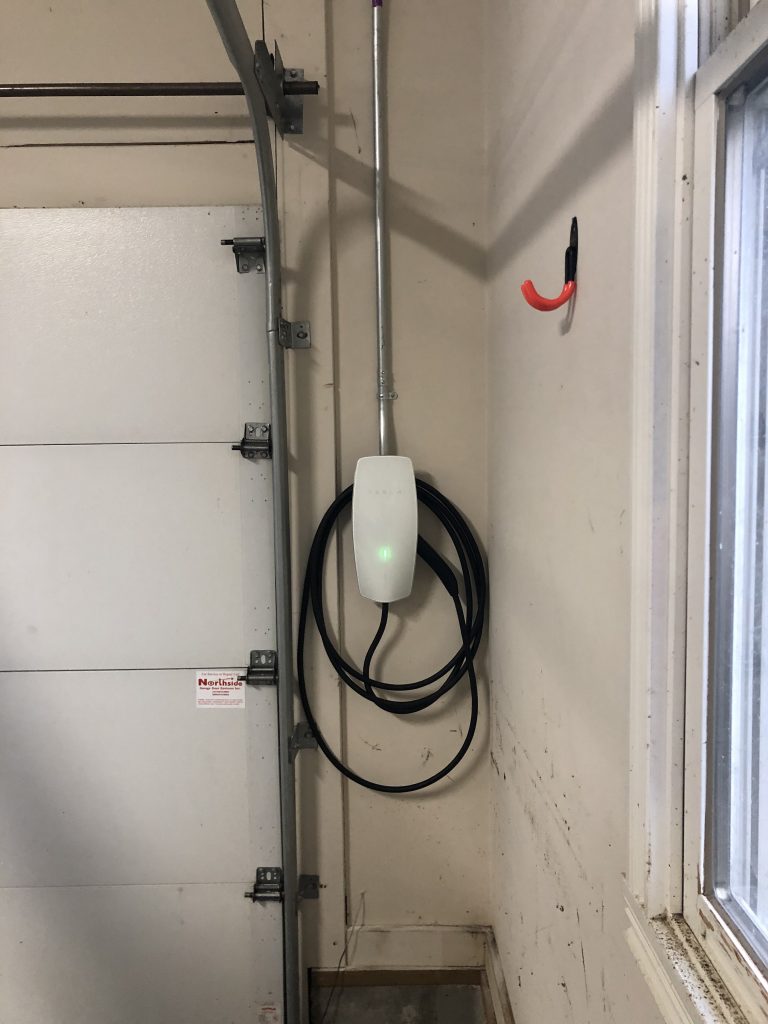 Tesla Wall Charger Installation